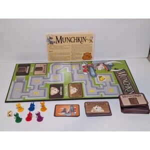 Munchkin Original Color Card Game Steve Jackson Games Base Core SJG 1408 No Box